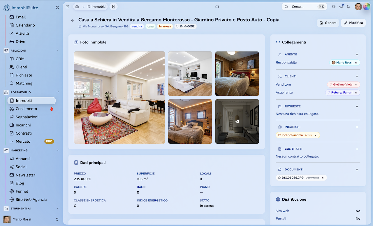 Landing immobile ImmobilSuite